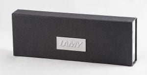 Lamy Aion Silver Fountain pen box