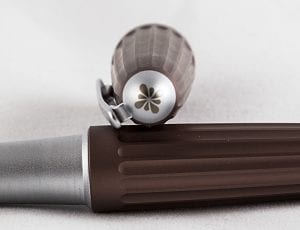 Diplomat Aero Metallic Brown Fountain Pen cap